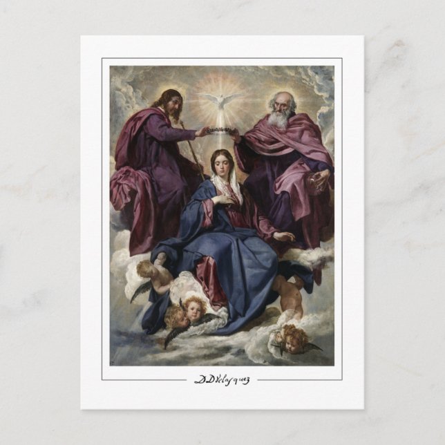 Diego Velázquez #143 - vykort för konst (Framsida)