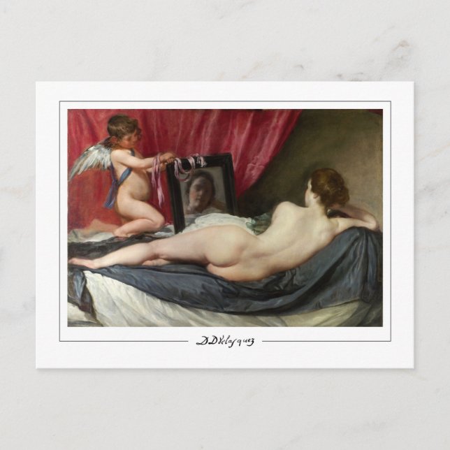Diego Velázquez #16 - Finkonst Postkort Vykort (Framsida)