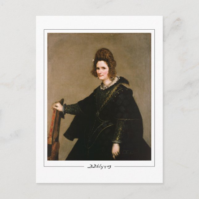 Diego Velázquez #1 - Finkonstkort Vykort (Framsida)
