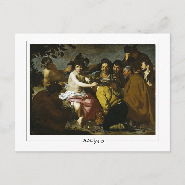 Diego Velázquez #58 - Finkonstkort Vykort (Framsida)
