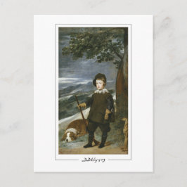 Diego Velázquez #72 - Finkonstkort Vykort
