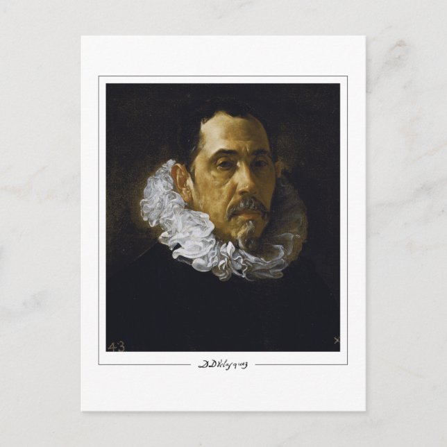 Diego Velázquez #73 - Finkonst Postkort Vykort (Framsida)