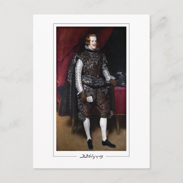 Diego Velázquez #75 - vykort för konst (Framsida)