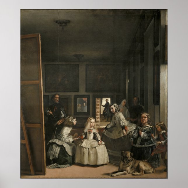 Diego Velazquez Las Meninas Poster (Framsidan)