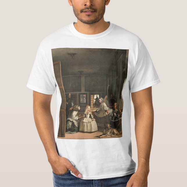Diego Velazquez - Las Meninas T Shirt (Framsida)