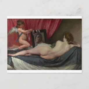 Diego Velázquez - Toilet of Venus Helg Vykort