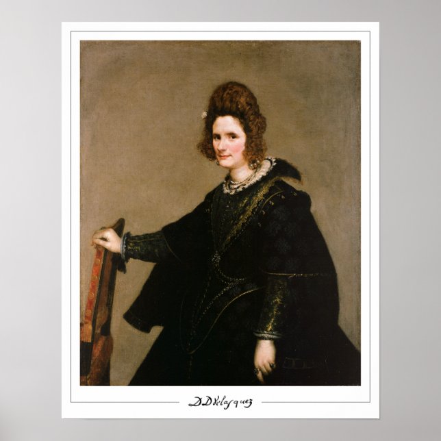 Diego Velázquez Zedign Art Poster #1 (Framsidan)