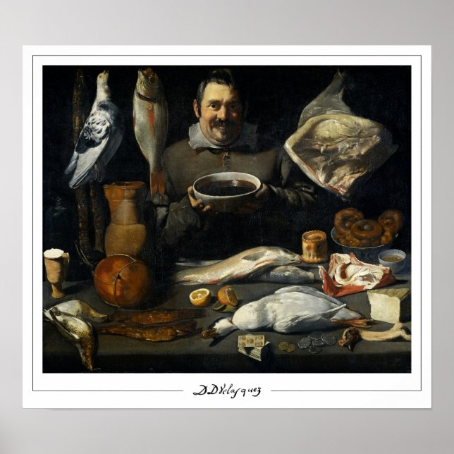 Diego Velázquez Zedign Art Poster #100 (Framsidan)