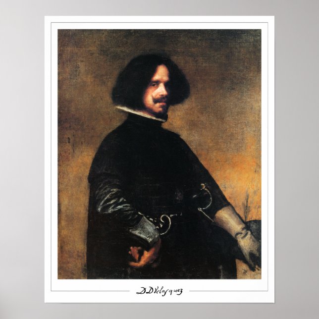 Diego Velázquez Zedign Art Poster #22 (Framsidan)