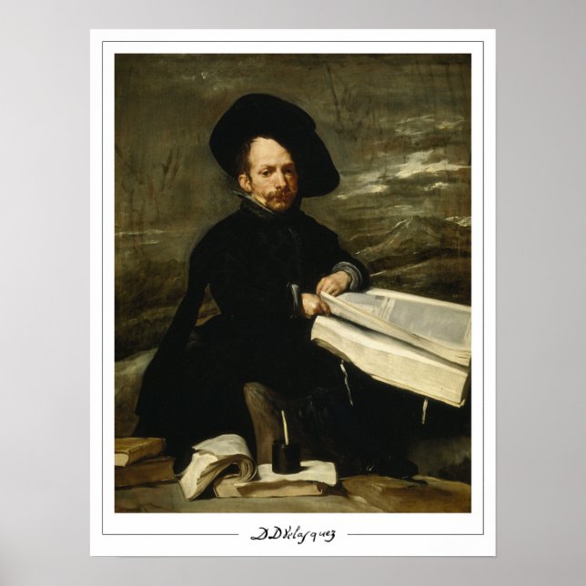 Diego Velázquez Zedign Art Poster #31 (Framsidan)