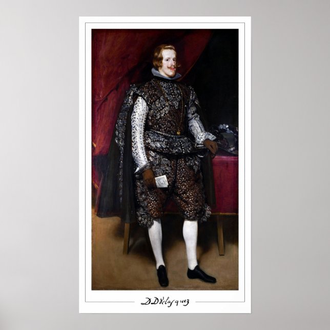 Diego Velázquez Zedign Art Poster #75 (Framsidan)