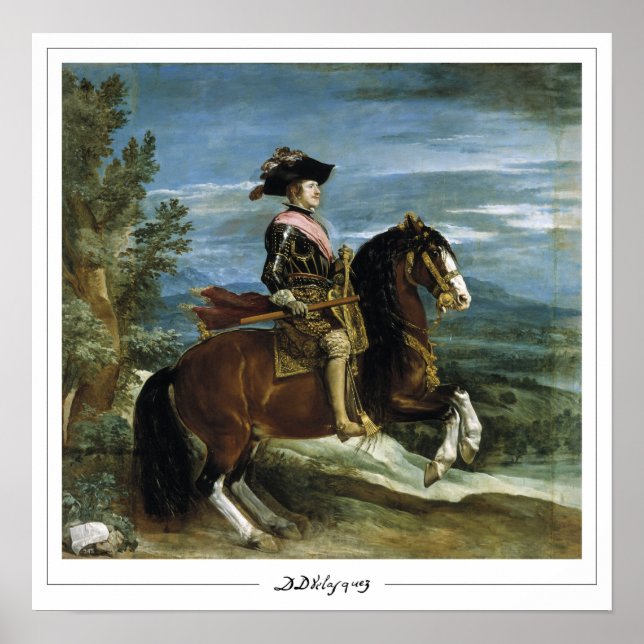Diego Velázquez Zedign Art Poster #91 (Framsidan)