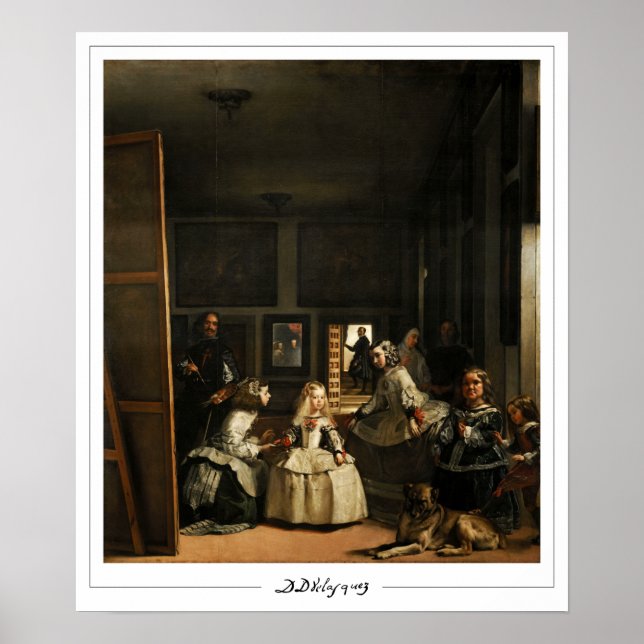 Diego Velázquez Zedign Art Poster nr 148 (Framsidan)