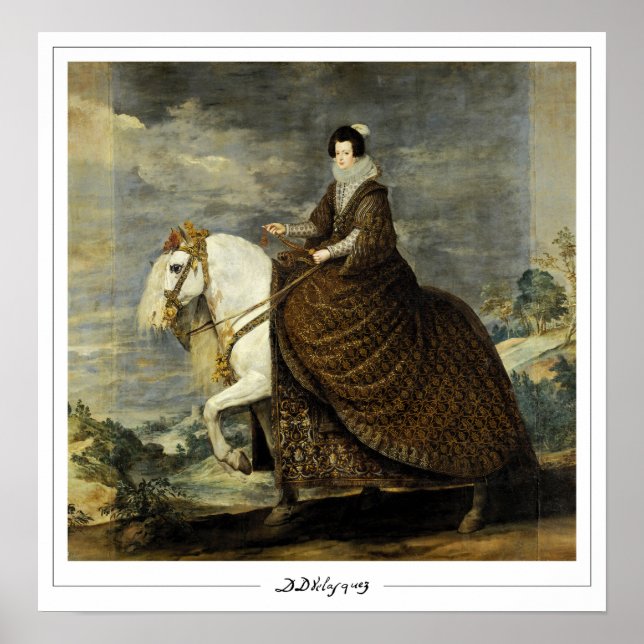 Diego Velázquez Zedign Art Poster nr 44 (Framsidan)