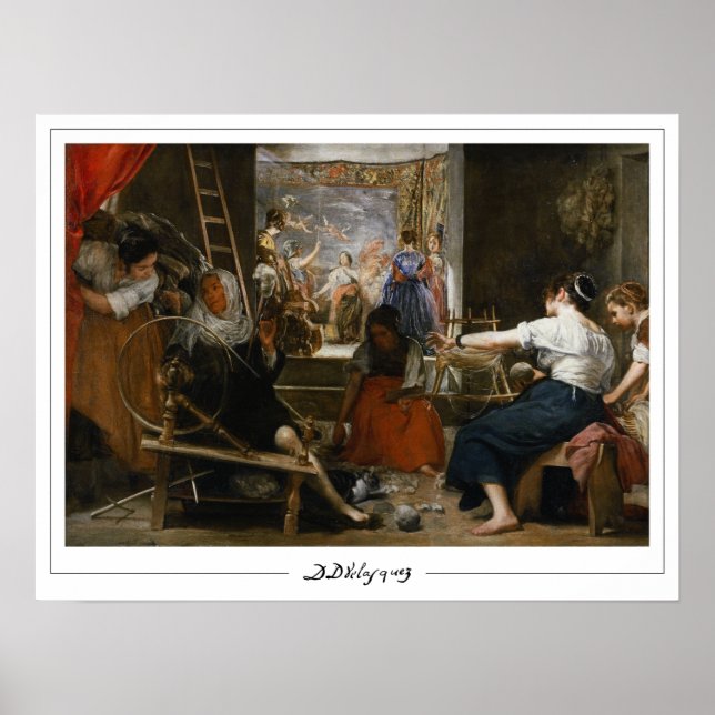 Diego Velázquez Zedign Art Poster nr 59 (Framsidan)