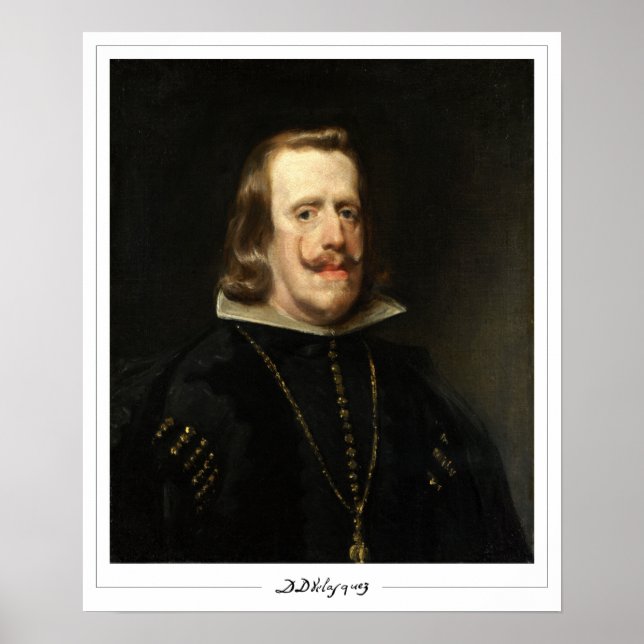Diego Velázquez Zedign konstaffisch #25 Poster (Framsidan)