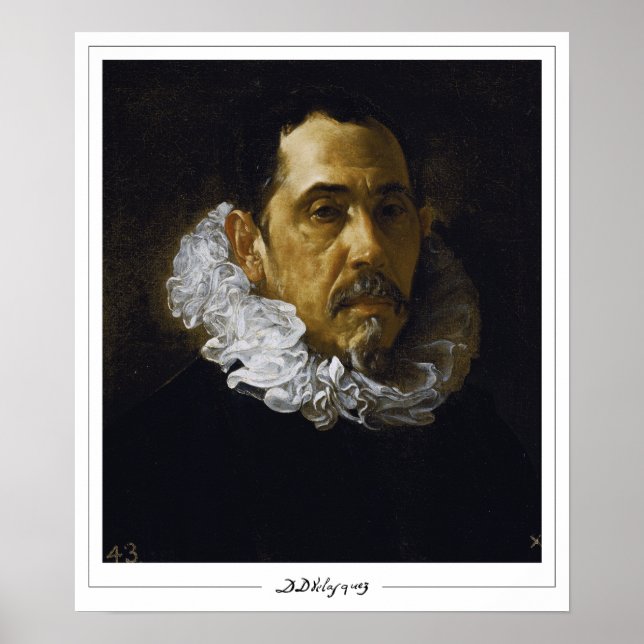 Diego Velázquez Zedign konstaffisch #73 Poster (Framsidan)