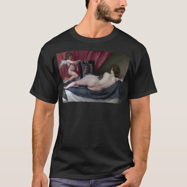 Diego Velzquez the Rokeby Venus T Shirt (Framsida)