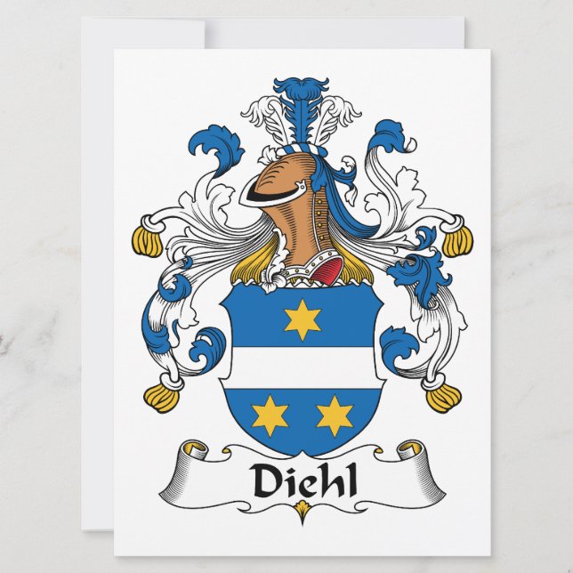 Diehl Family Crest (Framsida)