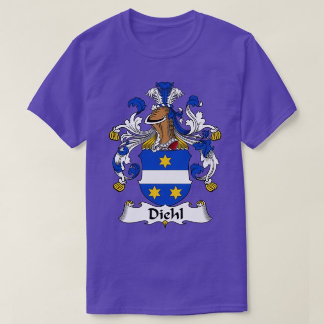 Diehl Jackar om Arm Family Crest T Shirt (Design framsida)