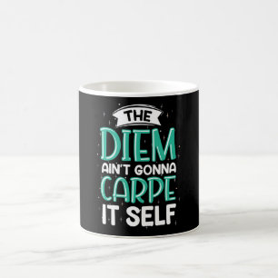 Diem ska inte bära den själv kaffemugg