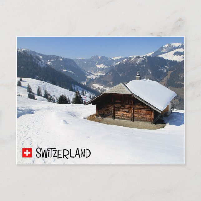 Diemtigtal, Switzerland - Schweiz Vykort (Framsida)