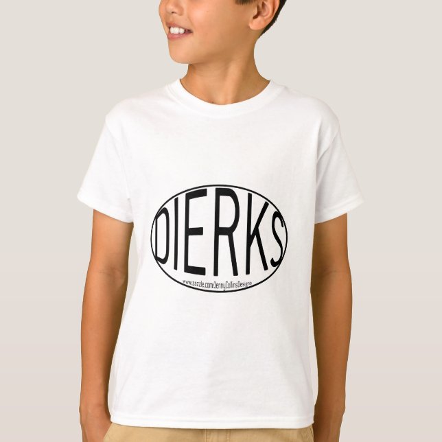 Dierks Oval Tee Shirt (Framsida)