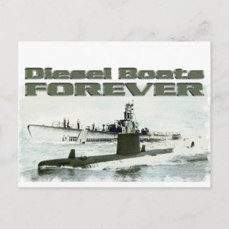 Diesel Boats Forever Vykort