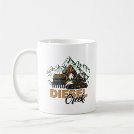 Diesel creek in montain kaffemugg