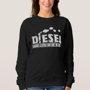 Diesel för att elbilar kan rosa kol i Lastbil T Shirt