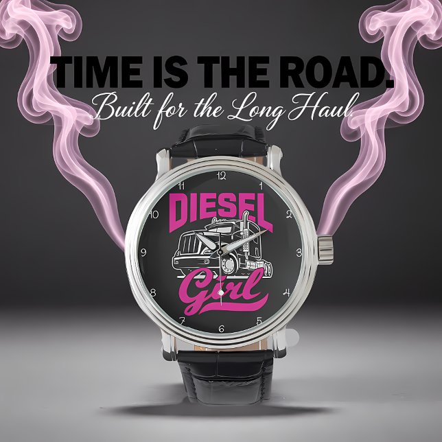 Diesel Girl: Lastbil med kraft Armbandsur (Skapare uppladdad)