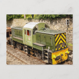 Diesel Locomotive vycard Vykort