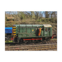 Diesel Locomotive vycard