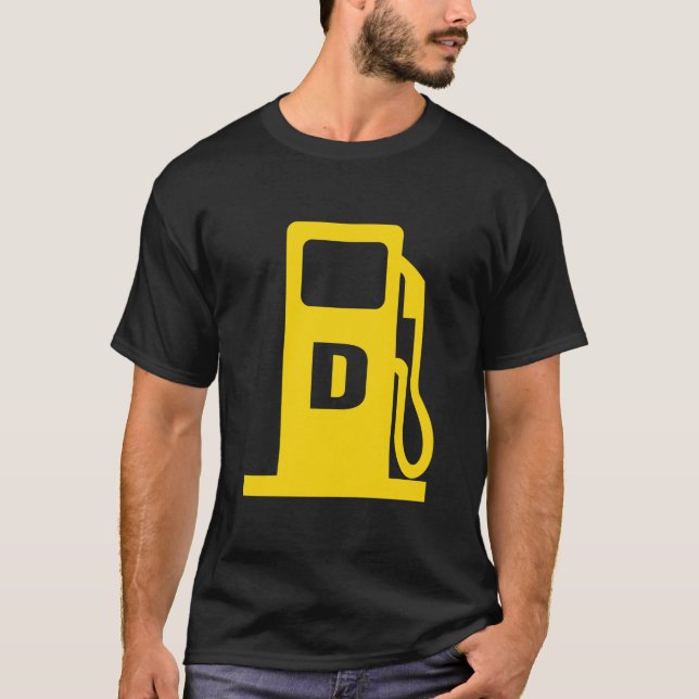 Diesel Manar Mörk Tee Shirt (Framsida)
