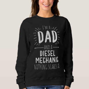 Diesel Mechanic Pappa Inget Skrämmer mig Fantastis T Shirt