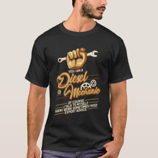 Diesel Mechanic Trucker Mechanic Ingenjör Gift T Shirt