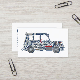 Diesel Mechanic Visitkort