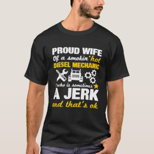 Diesel Mechanics Makfe som leker Bröllop-årsdagen T Shirt