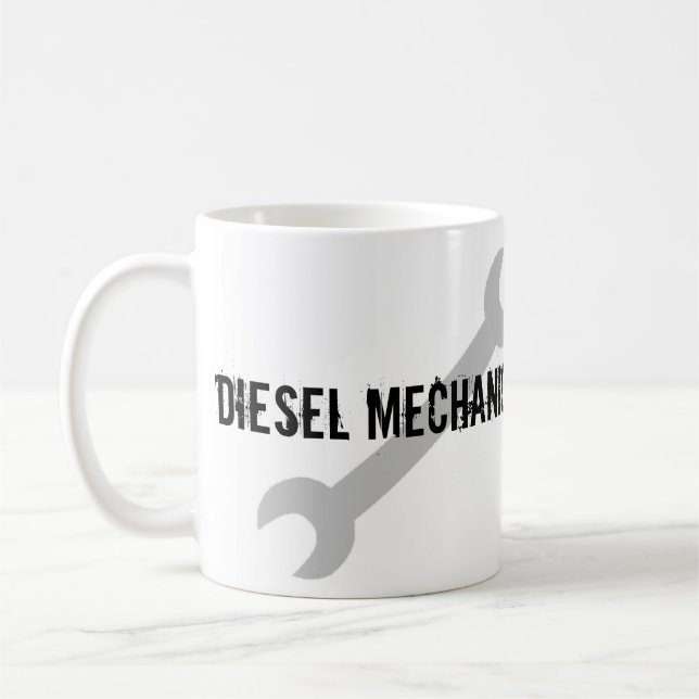 Diesel- mekaniker har större verktyg! kaffemugg (Vänster)