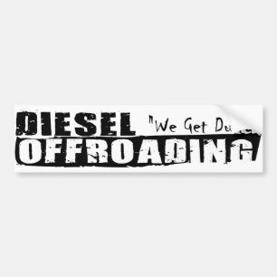 Diesel- Offroading bildekal
