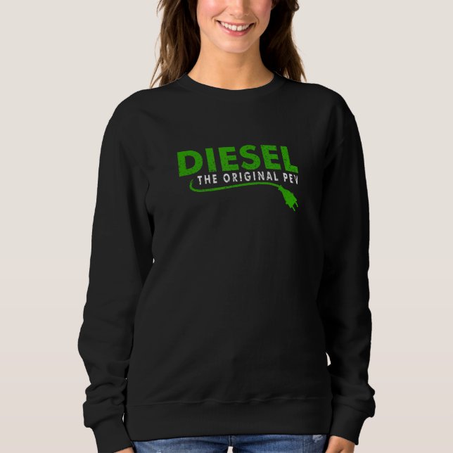 Diesel Original Pev Plugin Electric Diesel T Shirt (Framsida)