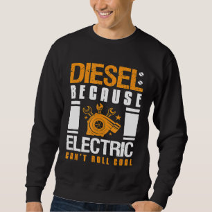 Diesel p.g.a. elektronisk roll-kolmekanism lång ärmad tröja