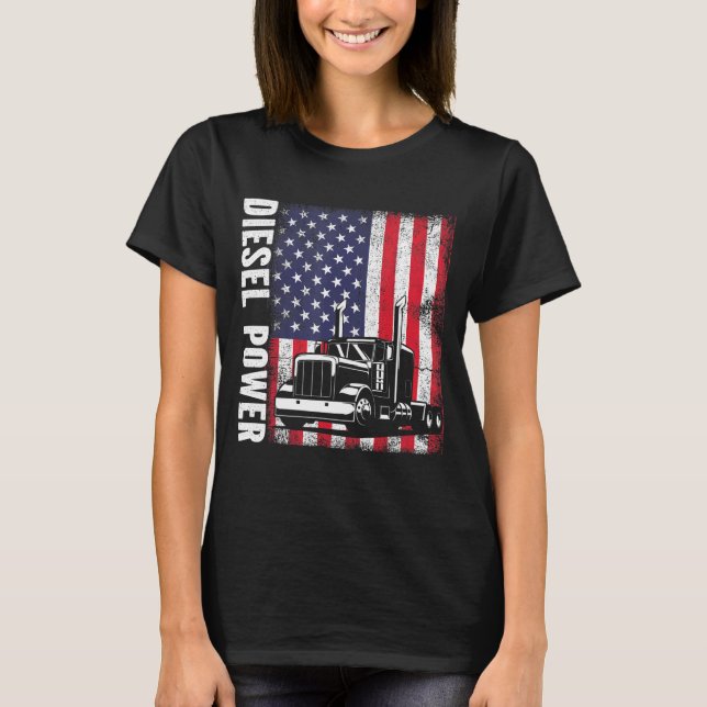 Diesel Power 2 T Shirt (Framsida)