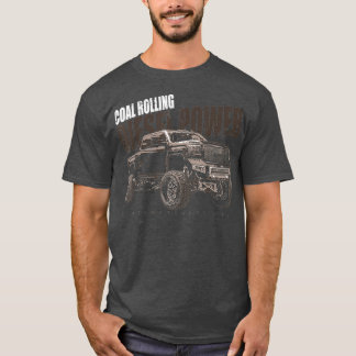 Diesel Power Coal Rolling Diesel Lastbil T Shirt
