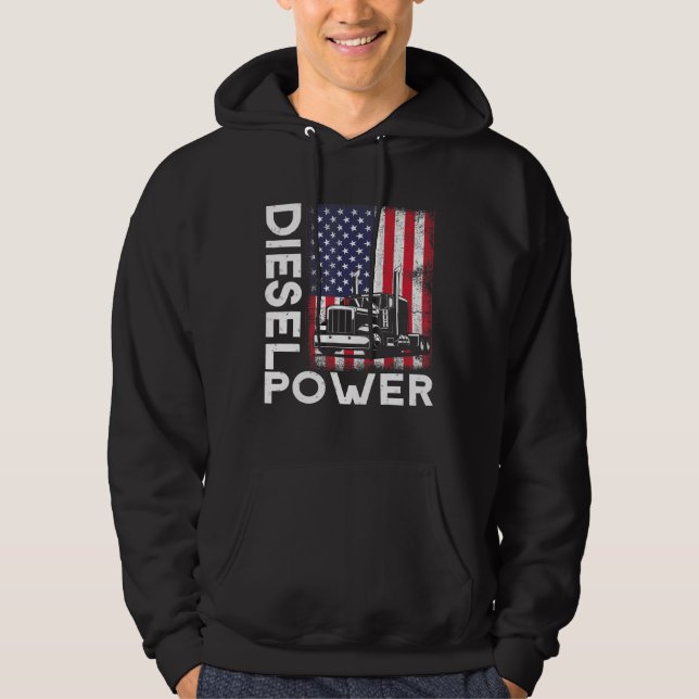Diesel Power Hoodie (Framsida)