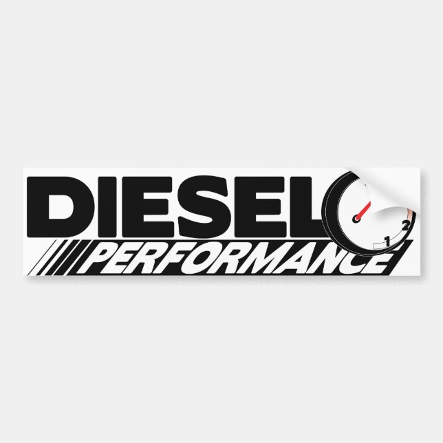 Diesel- Preformance bildekal (Framsidan)