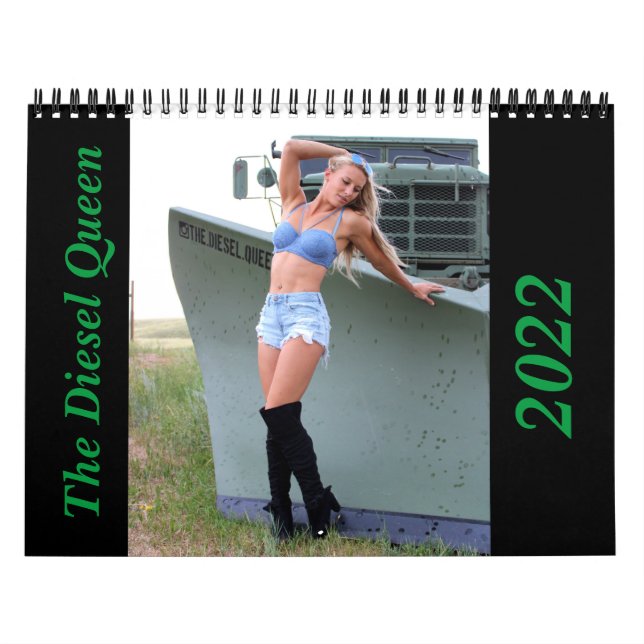 Diesel Queen Modeling Calendar 2022 Kalender (Omslag)