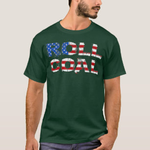 Diesel Roll Coal USA flagga Turbo Diesels Power T Shirt