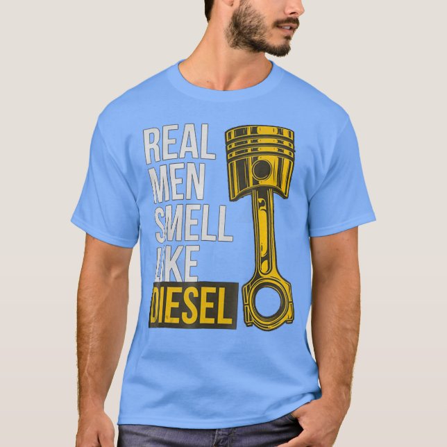 Diesel Shirt Real Manar Smell som Diesel Lastbil T (Framsida)