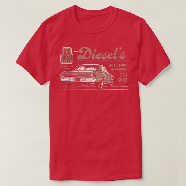 DIESEL T SHIRT (Design framsida)